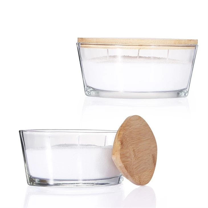 large glass candle jars with lids